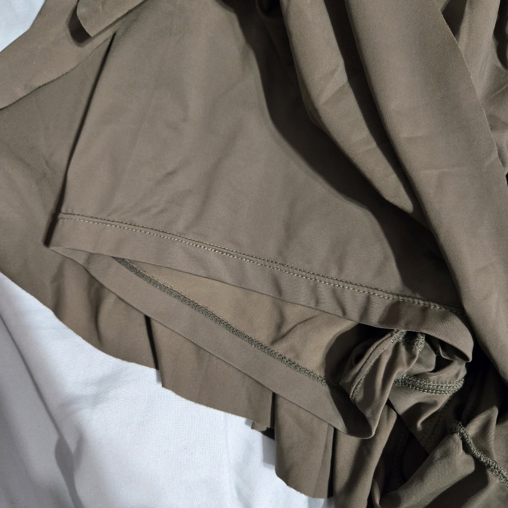 Women's Athletic Shorts Olive Green Sz Small - Picture 5 of 6